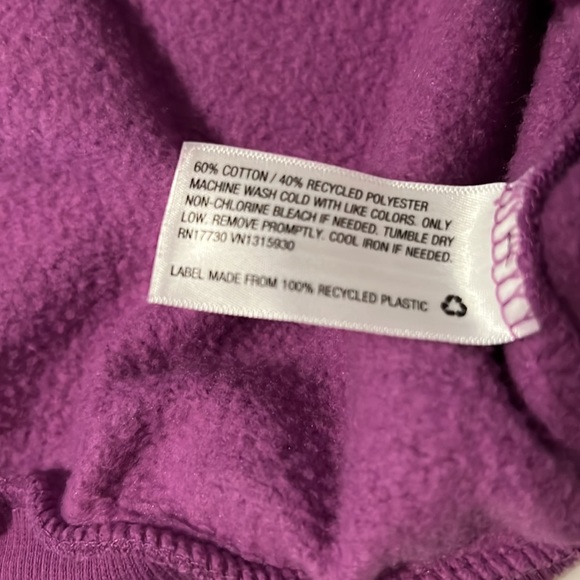 Wild Fable Slate Purple Cropped Sweatshirt sz M - Picture 3 of 3